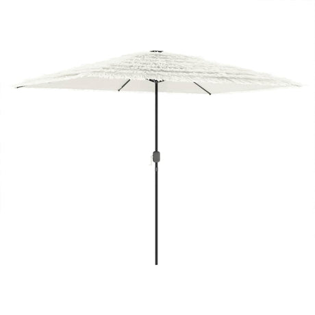 Vidaxx parasol med stålstang 300x200x250 cm hvid