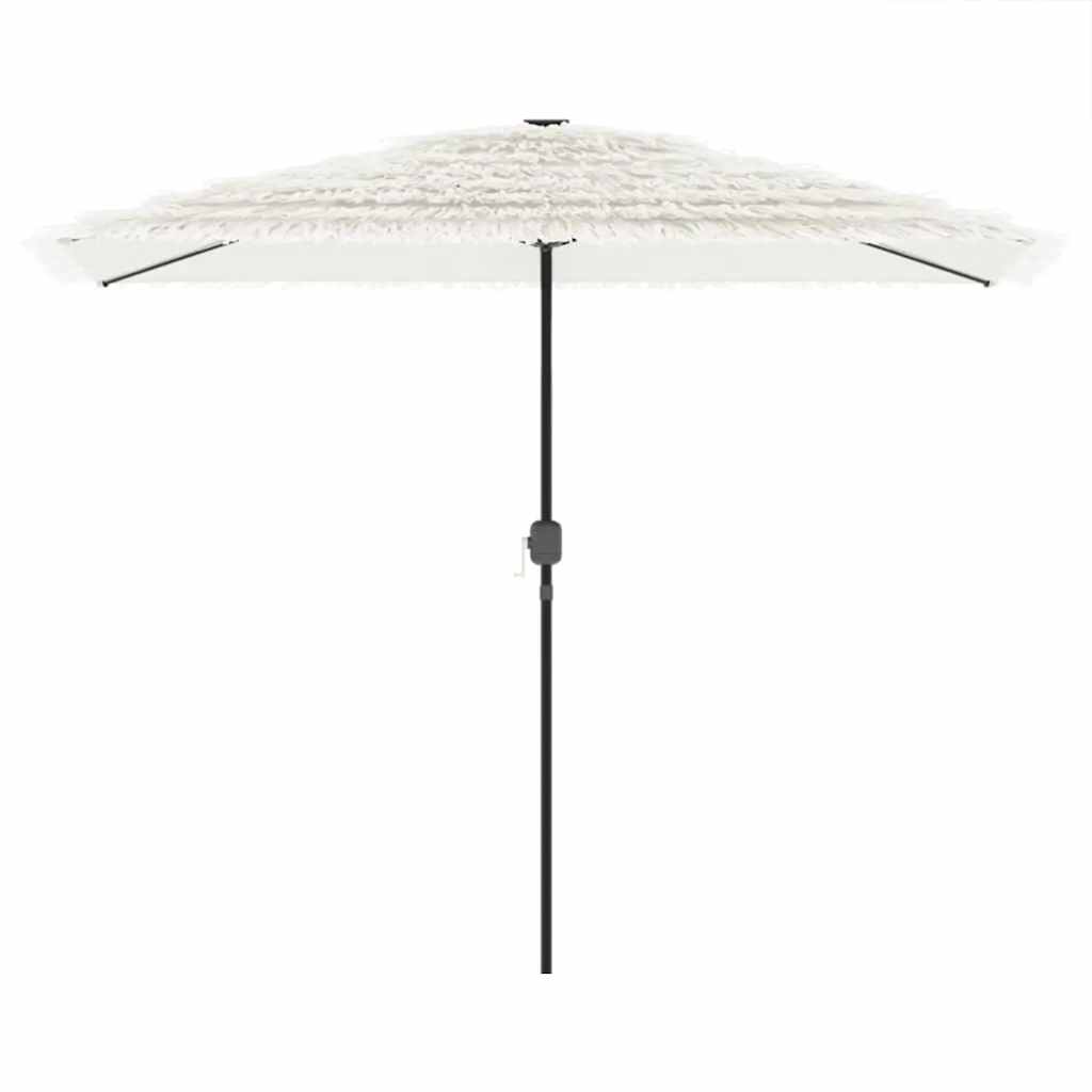 Vidaxx parasol med stålstang 300x200x250 cm hvid