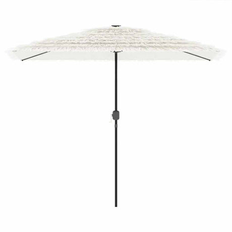 Vidaxx parasol med stålstang 300x200x250 cm hvid
