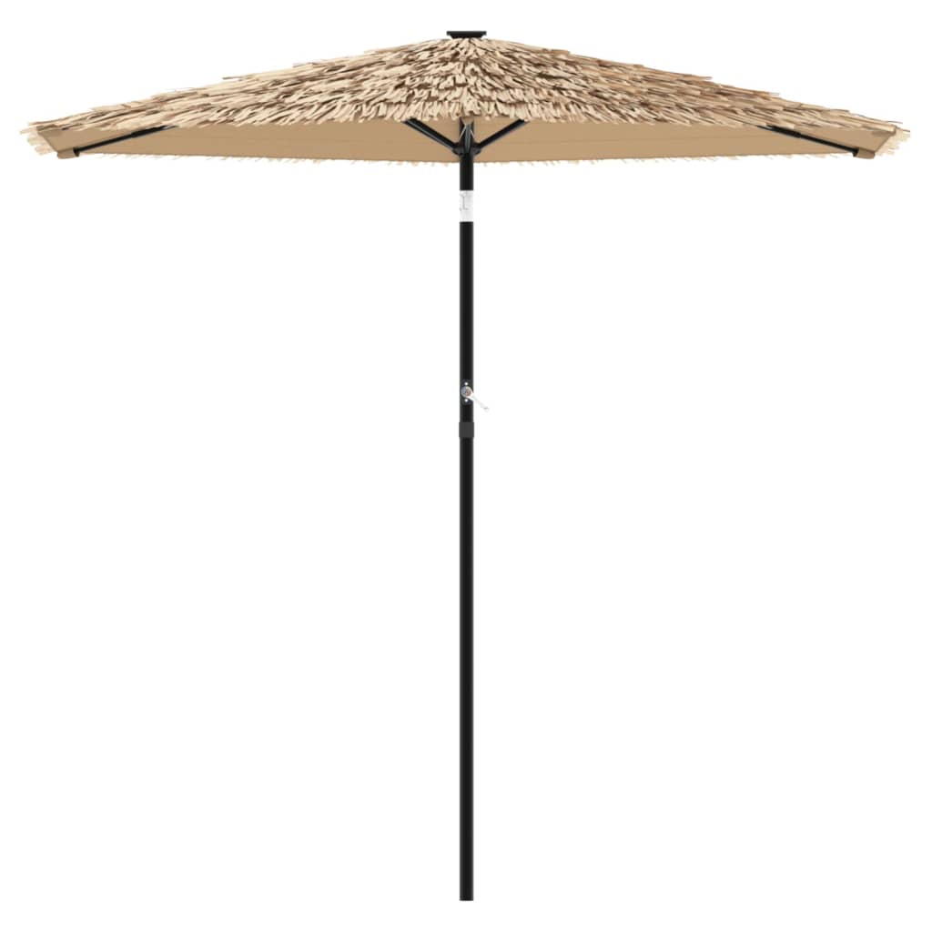 Vidaxx parasol med stålstang 223x223x213 cm brun
