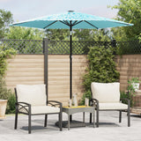 Vidaxx parasol med stålstang 223x223x213 cm blå