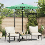 Vidaxx parasol med stålstang 223x223x213 cm grøn