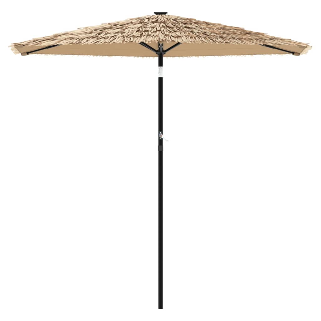Vidaxx parasol med stålstang 268x268x226 cm brun