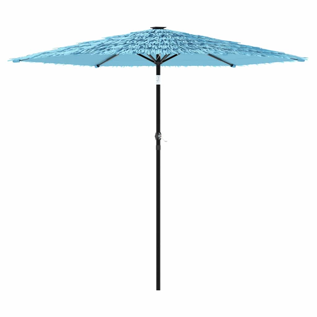 VidaXL parasol med stålstang 268x268x226 cm blå