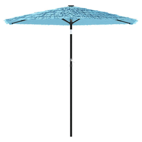 VidaXL parasol med stålstang 268x268x226 cm blå