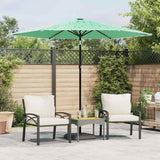 Vidaxx parasol med stålstang 268x268x226 cm grøn