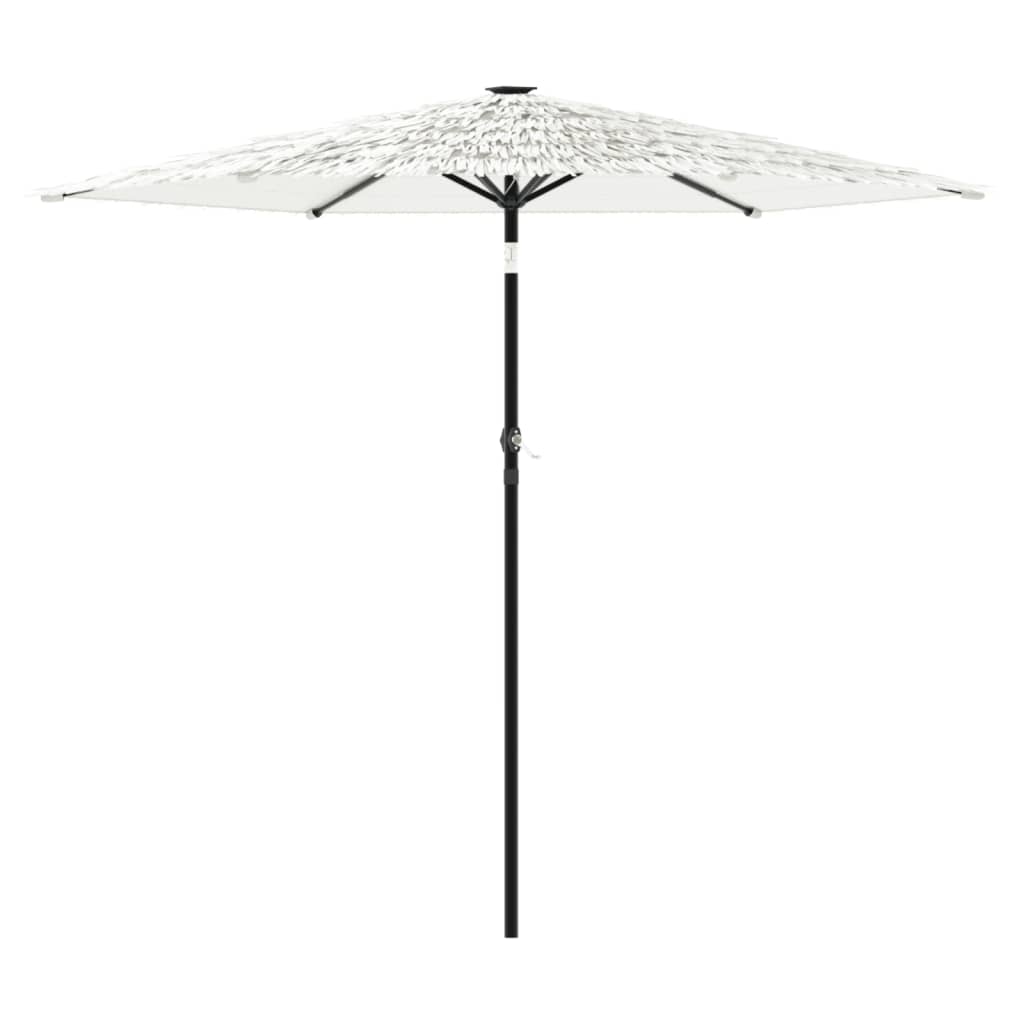 Vidaxx parasol med stålstang 268x268x226 cm hvid