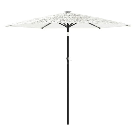 Vidaxx parasol med stålstang 268x268x226 cm hvid