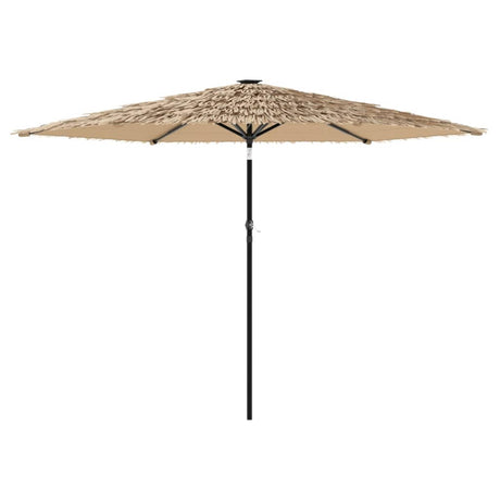 Vidaxx parasol med stålstang 288x288x225 cm brun