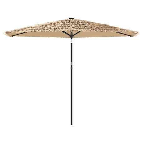 Vidaxx parasol med stålstang 288x288x225 cm brun