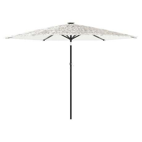 Vidaxx parasol med stålstang 288x288x225 cm hvid