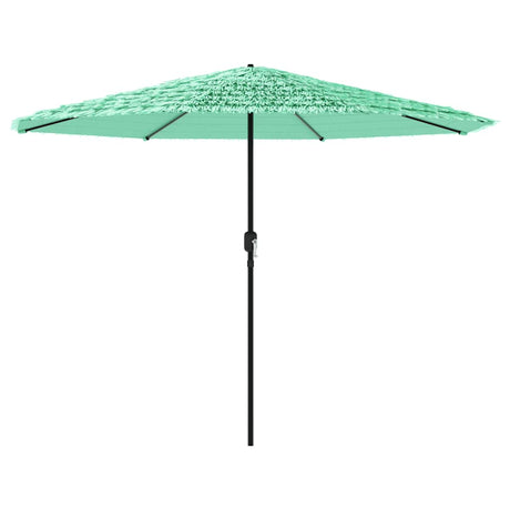Vidaxx parasol med stålstang 324x324x247 cm grøn