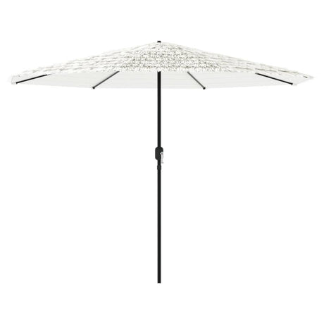 Vidaxx parasol med stålstang 324x324x247 cm hvid