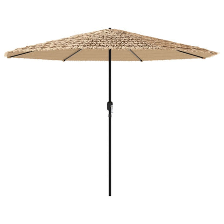 VidaXL parasol med stålstang 388x388x248 cm brun
