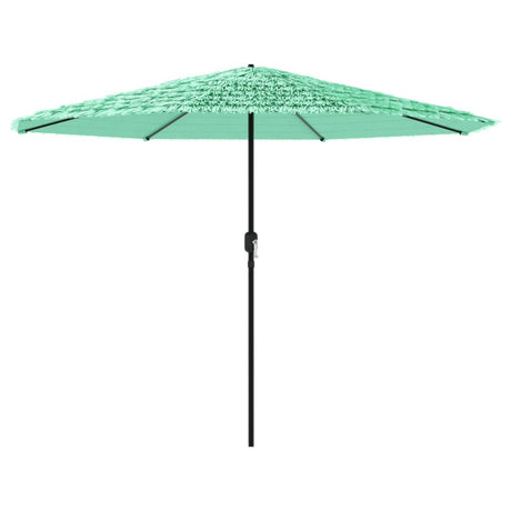 Vidaxx parasol med stålstang 388x388x248 cm grøn