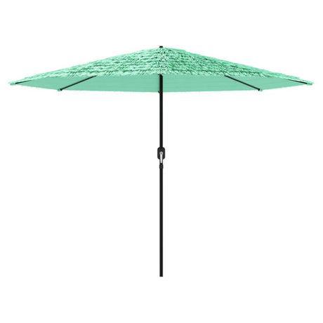 Vidaxx parasol med stålstang 388x388x248 cm grøn