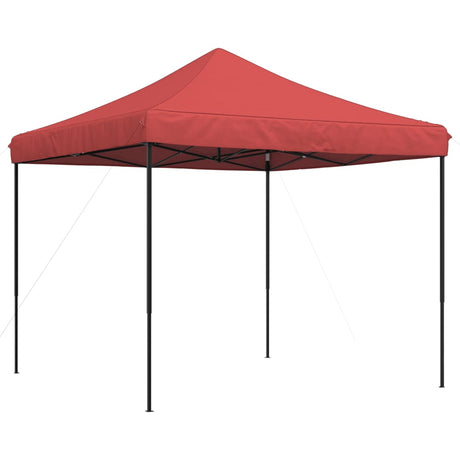 Vidaxx foldbart pop-up partytelt 292x292x315 cm bordeaux