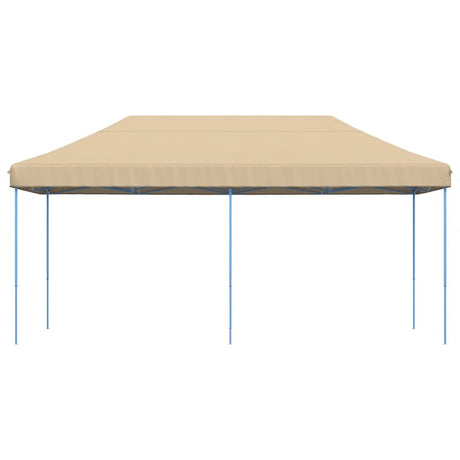 VidaXL partytelt foldbart pop-up 580x292x315 cm beige