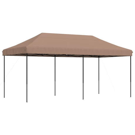 VidaXL partytelt foldbar pop-up 580x292x315 cm brun