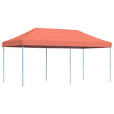 VidaXL partytelt foldbart pop-up 580x292x315 cm terracotta