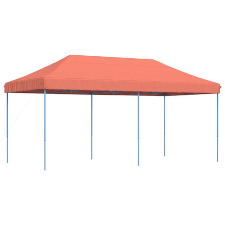 VidaXL partytelt foldbart pop-up 580x292x315 cm terracotta