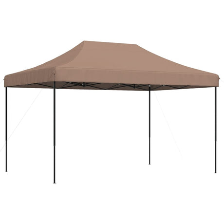 Vidaxx foldbart pop-up partytelt 440x292x315 cm brunt