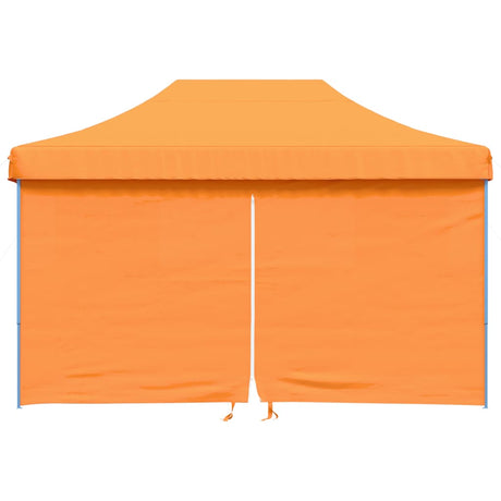 Vidaxx foldbart pop-up partytelt med 4 sidevægge orange