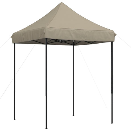 VidaXL partytelt foldbart pop-up 200x200x306 cm taupe