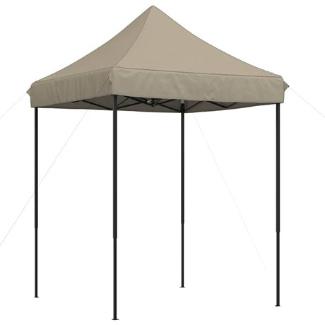 VidaXL partytelt foldbart pop-up 200x200x306 cm taupe