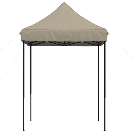 VidaXL partytelt foldbart pop-up 200x200x306 cm taupe