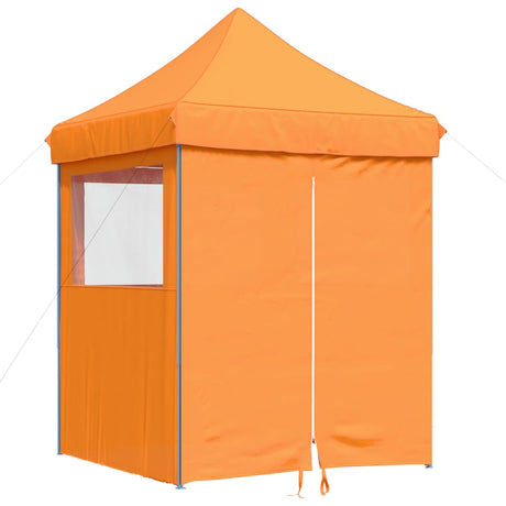 Vidaxx foldbart pop-up partytelt med 4 sidevægge orange