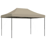 VidaXL partytelt foldbart pop-up 410x279x315 cm taupe