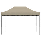VidaXL partytelt foldbart pop-up 410x279x315 cm taupe