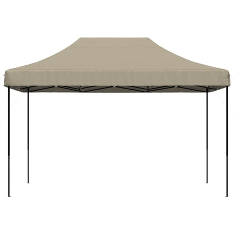VidaXL partytelt foldbart pop-up 410x279x315 cm taupe