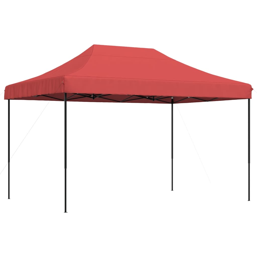 VidaXL partytelt foldbart pop-up 410x279x315 cm bordeaux