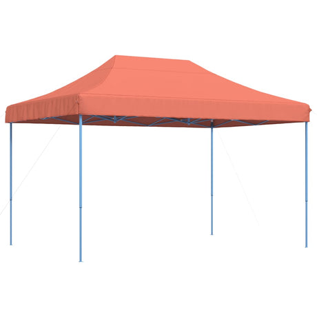 Vidaxx foldbart pop-up partytelt 410x279x315 cm terracotta