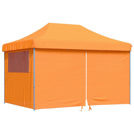Vidaxx foldbart pop-up partytelt med 4 sidevægge orange