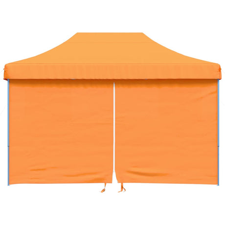 Vidaxx foldbart pop-up partytelt med 4 sidevægge orange
