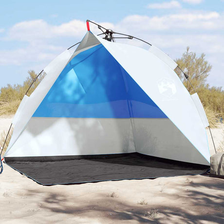 VidaXL strandtelt vandtæt quick release azurblå
