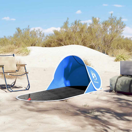VidaXL strandtelt pop-up vandtæt azurblå