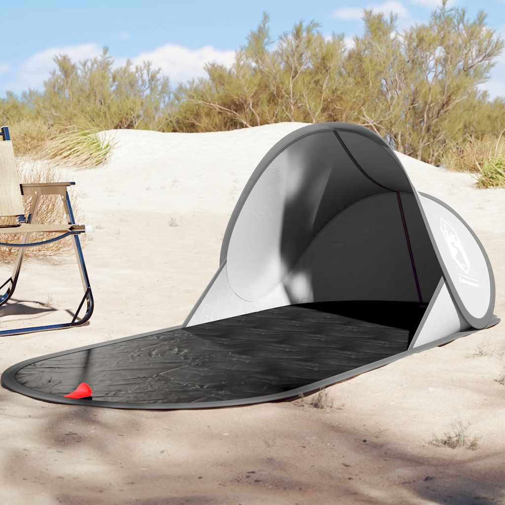VidaXL strandtelt pop-up vandtæt grå