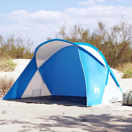 VidaXL strandtelt 2-personers pop-up vandtæt azurblå