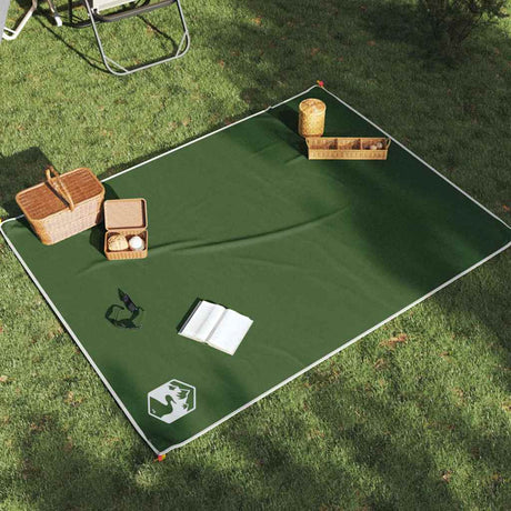 Vidaxx picnic tæppe med pinde 205x155 cm grøn