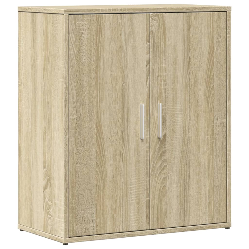 Vidaxl dressoir 60x31x70 cm bewerkt hout sonoma eikenkleurig