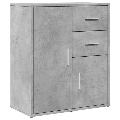 Vidaxl dressoir 60x31x70 cm bewerkt hout betongrijs