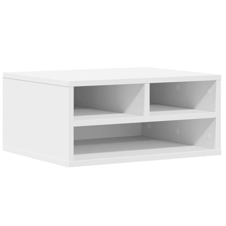 VidaXL printerskab 49x40x22,5 cm forarbejdet træ hvid