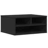 VidaXL printerskab 49x40x22,5 cm forarbejdet træ sort