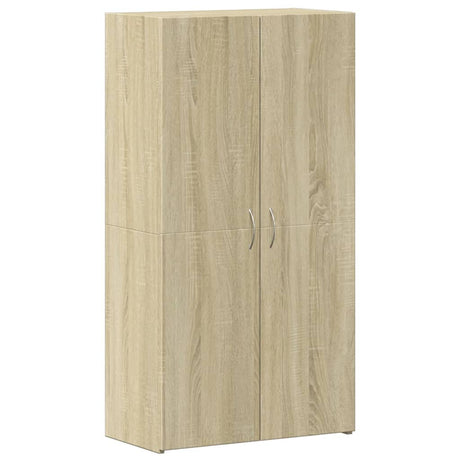Vidaxl archiefkast 60x32x115 cm bewerkt hout sonoma eikenkleurig