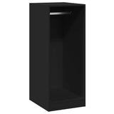 Vidaxx garderobe 48x41x102 cm færdig træ sort