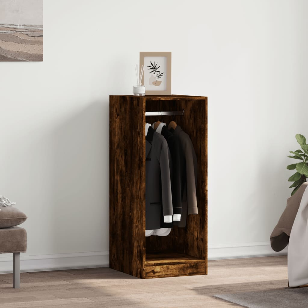 Vidaxx garderobeskab 48x41x102 cm forarbejdet træ, røget eg